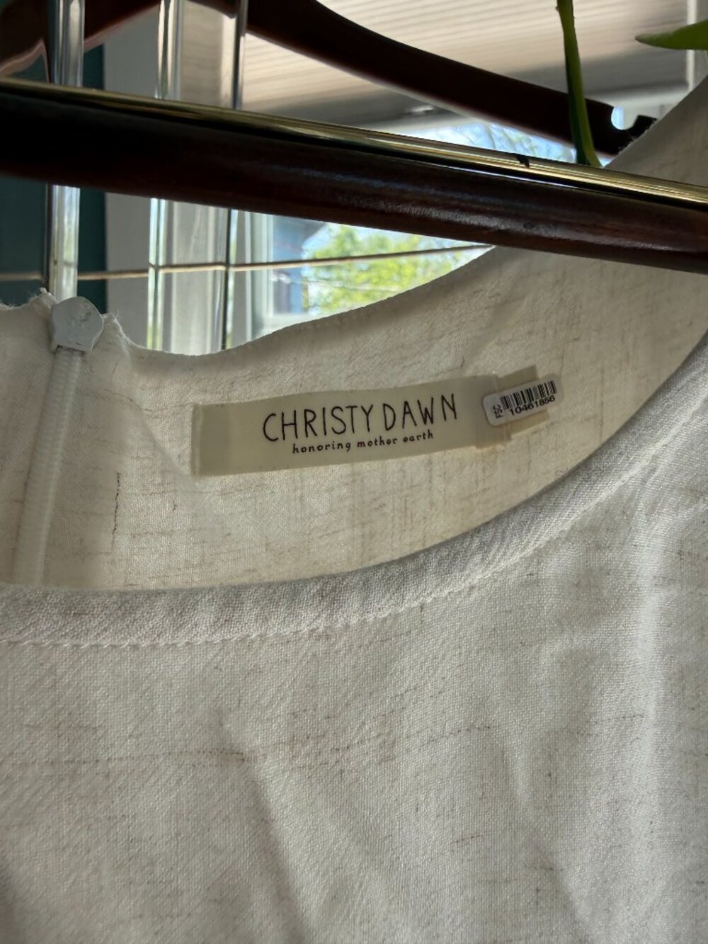 Christy Dawn The Scarlet Dress | Eggshell Size Medium - Picture 4 of 4
